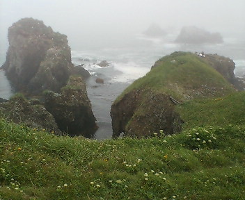 霧多布岬