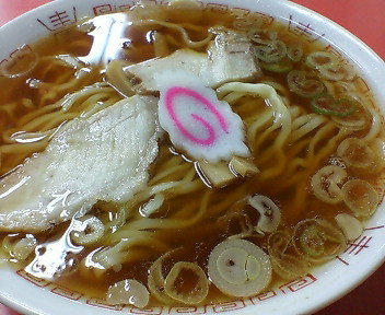 喜多方・源来軒のラーメン